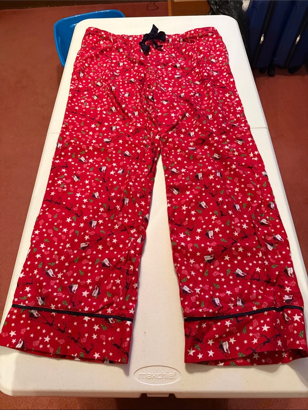 Vineyard Vines Red Penguin & Star Pajama Pants